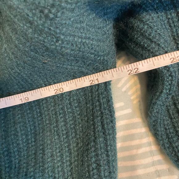 OGD One Grey Day Revolve Teal Green 100% Cashmere Sweater Dress Size Small NWT - Picture 11 of 11